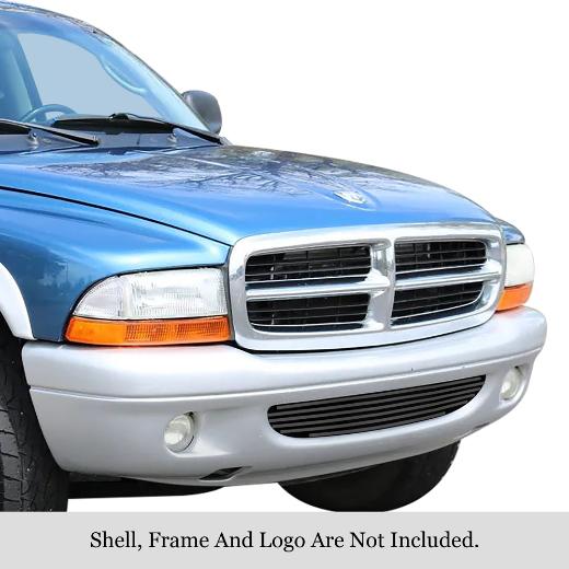 Black Stainless Billet Bumper Grille 97-04 Dakota, 98-03 Durango Black Stainless Billet Bumper Grille 97-04 Dakota, 98-03 Durango